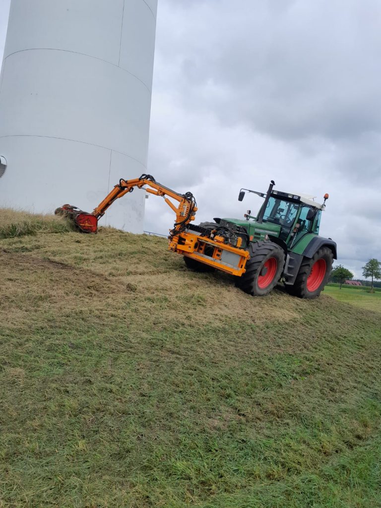 Windkraftanlagenpflege